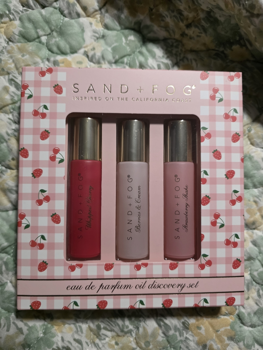 Sand + Fog Pink Eau de Parfum Oil Discovery Set - 3-Piece